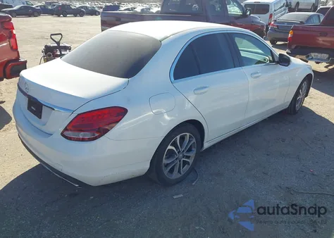 2016 Mercedes-Benz C 300 from USA, damaged, VIN 55SWF4JB7GU101711